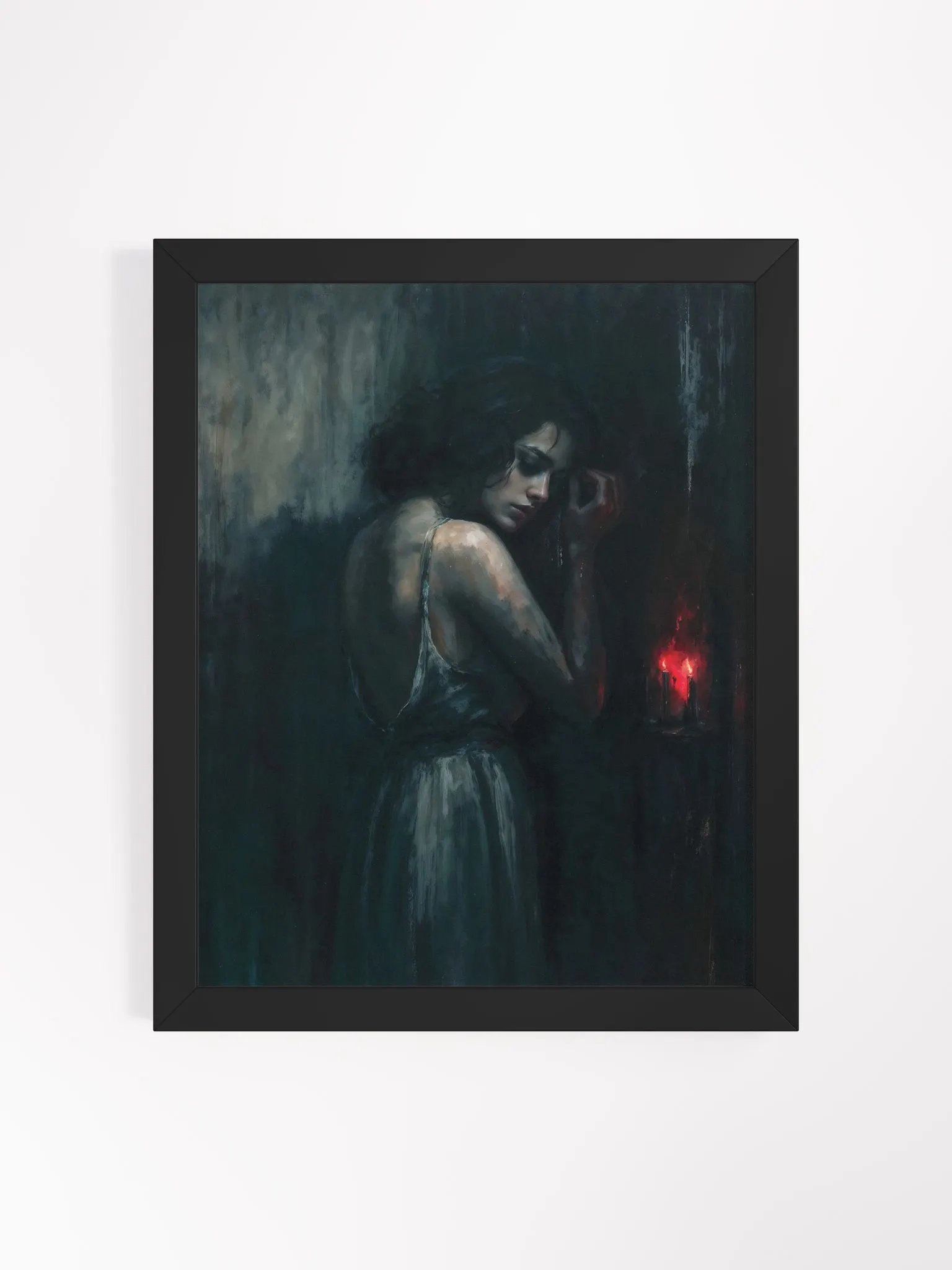 Solitary Glow Framed Print product image (2)