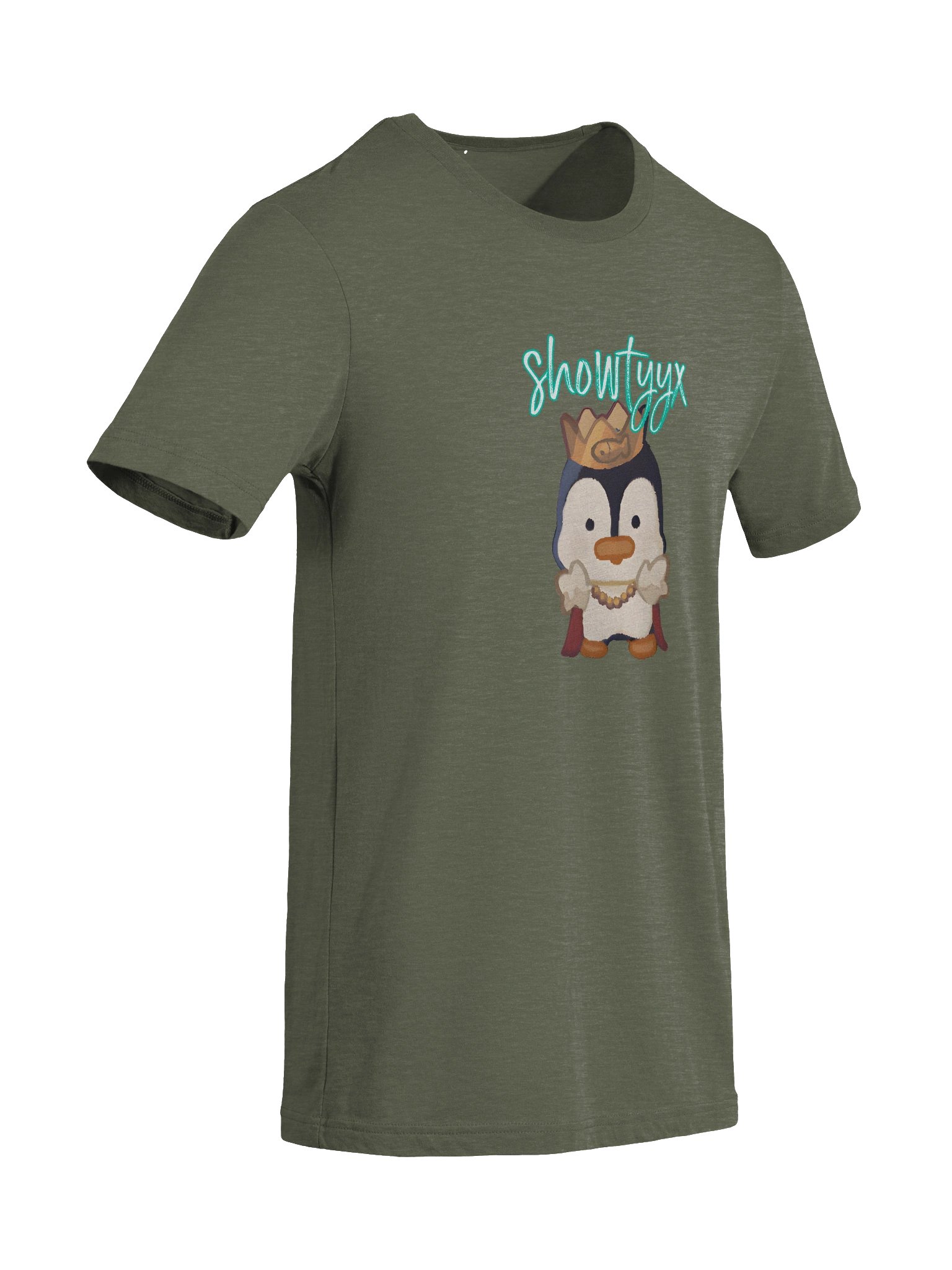 Showtyyx Teal Short Sleeve T-Shirt product image (9)