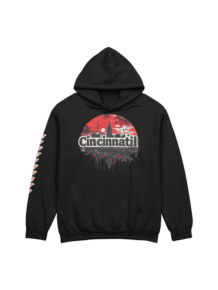 Cincinnati skyline hoodie product image (3)