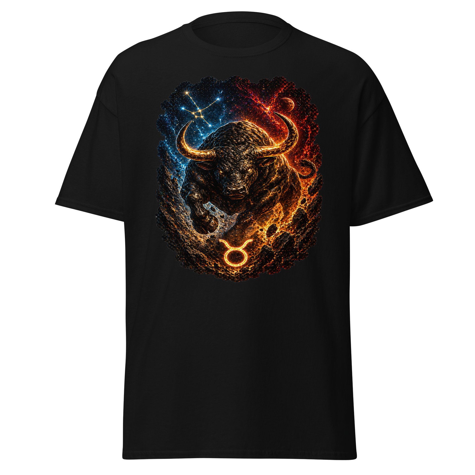 Heart of the Emerald Flame — Taurus Zodiac Tee product image (1)