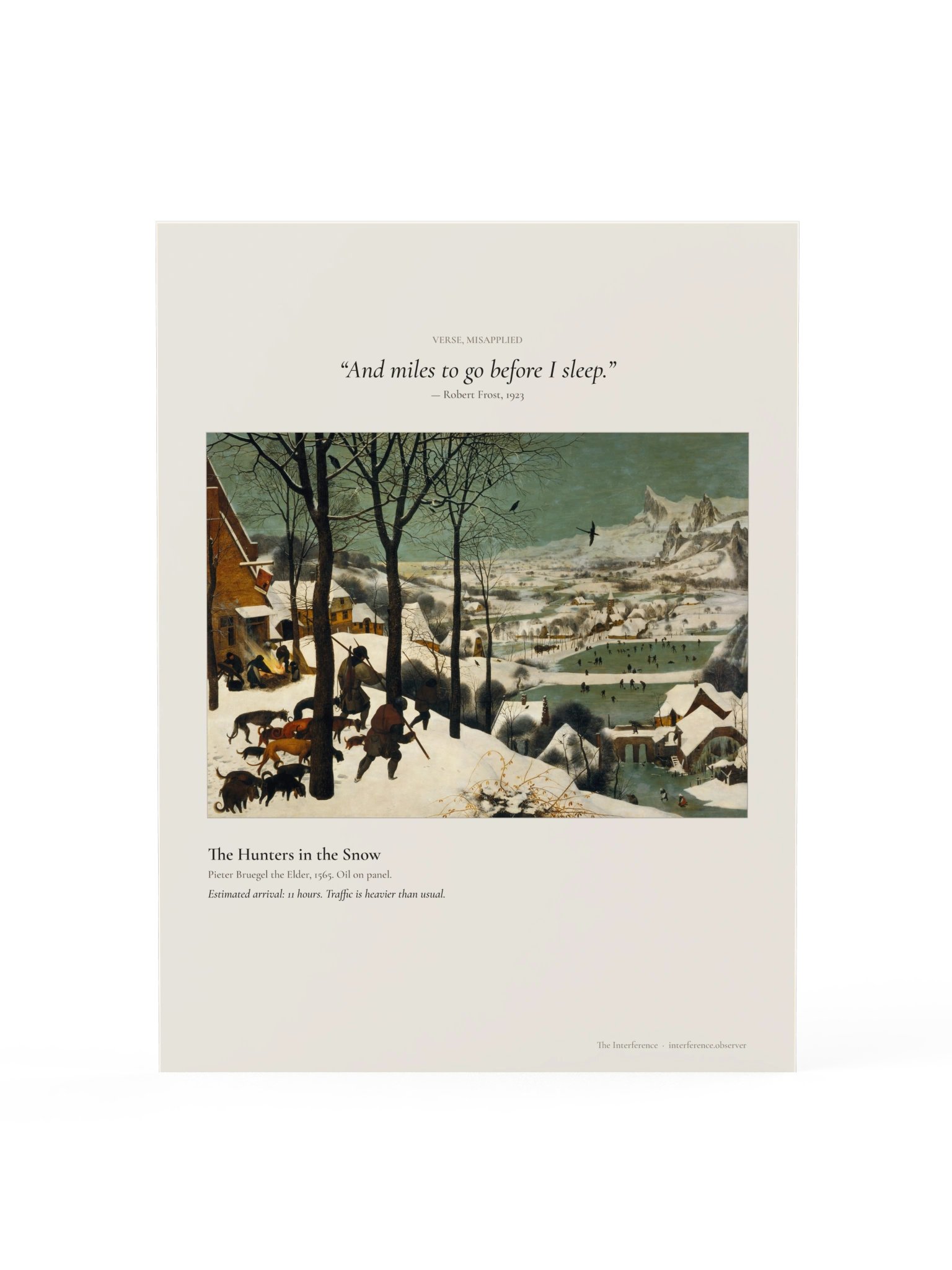 The Hunters in the Snow product image (2)