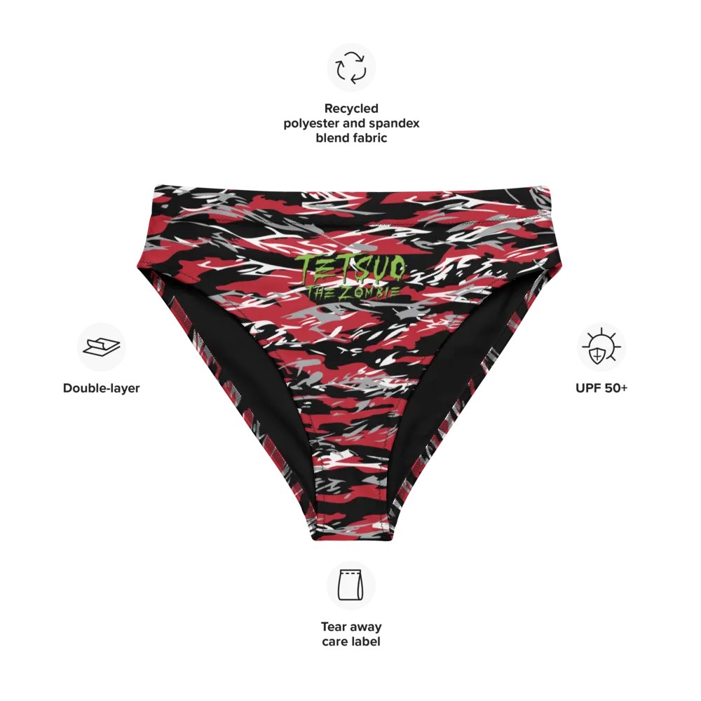 Blood Camo High Waisted Bikini Bottom product image (10)