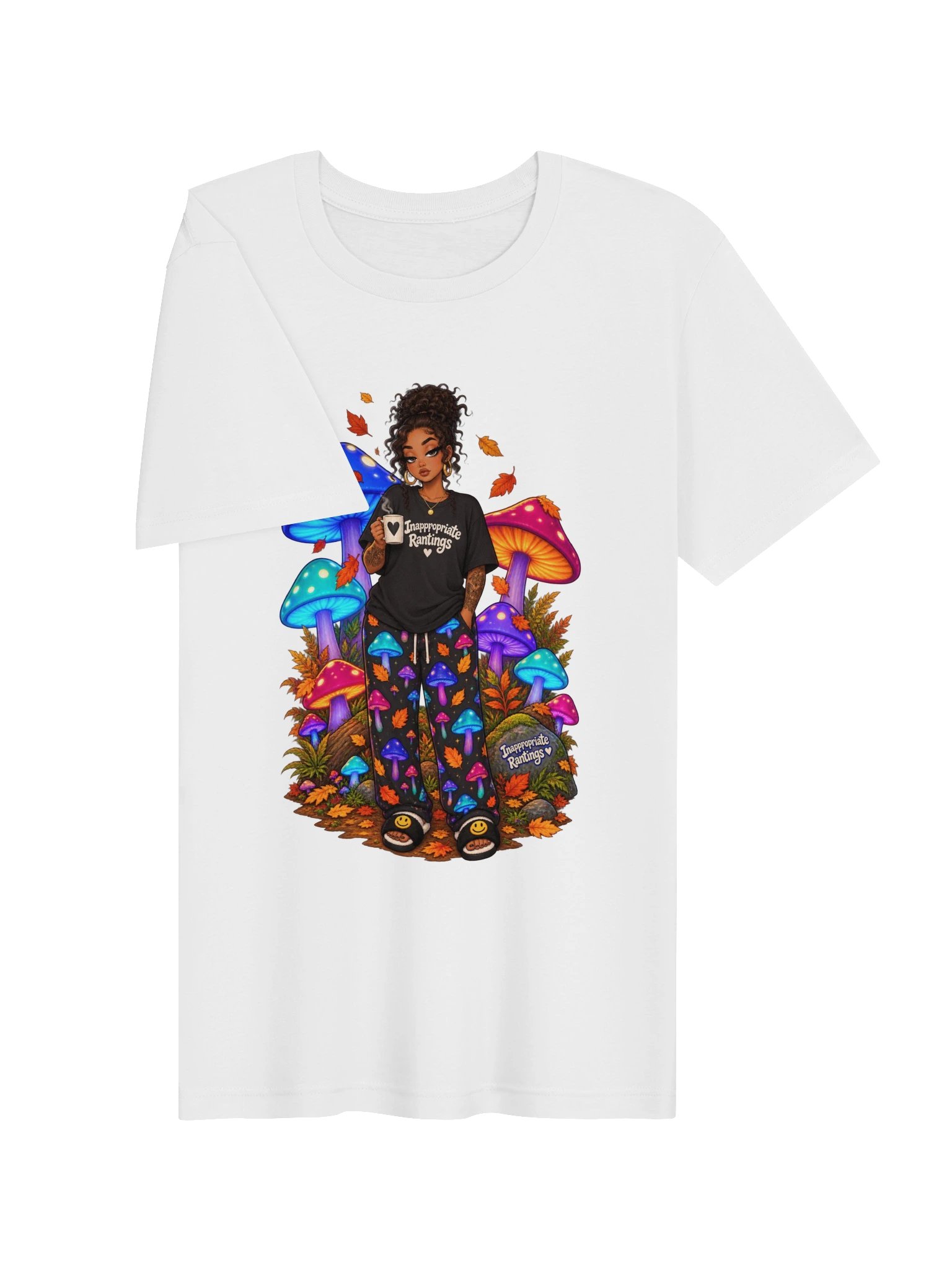 Inappropriate Rantings Mushroom & Coffee Tee product image (3)