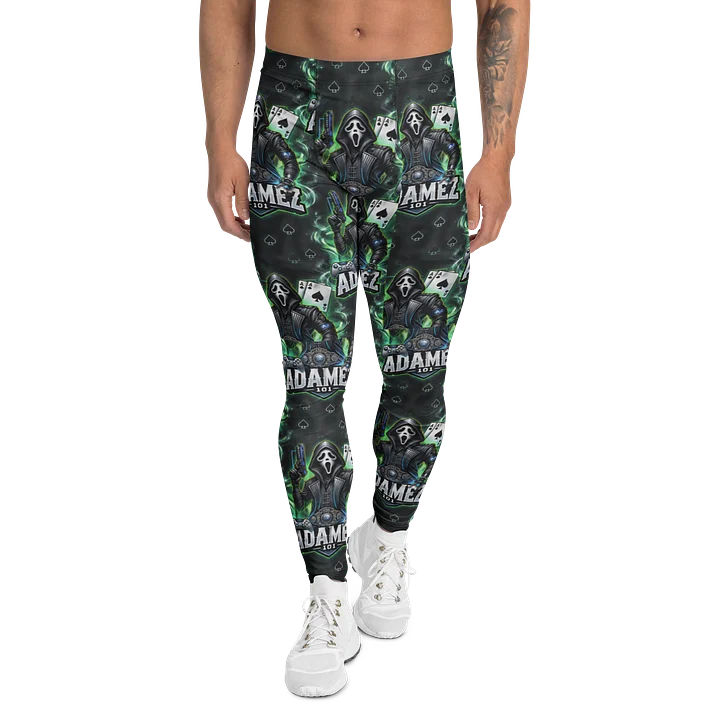 Logo all over print Meggings product image (1)