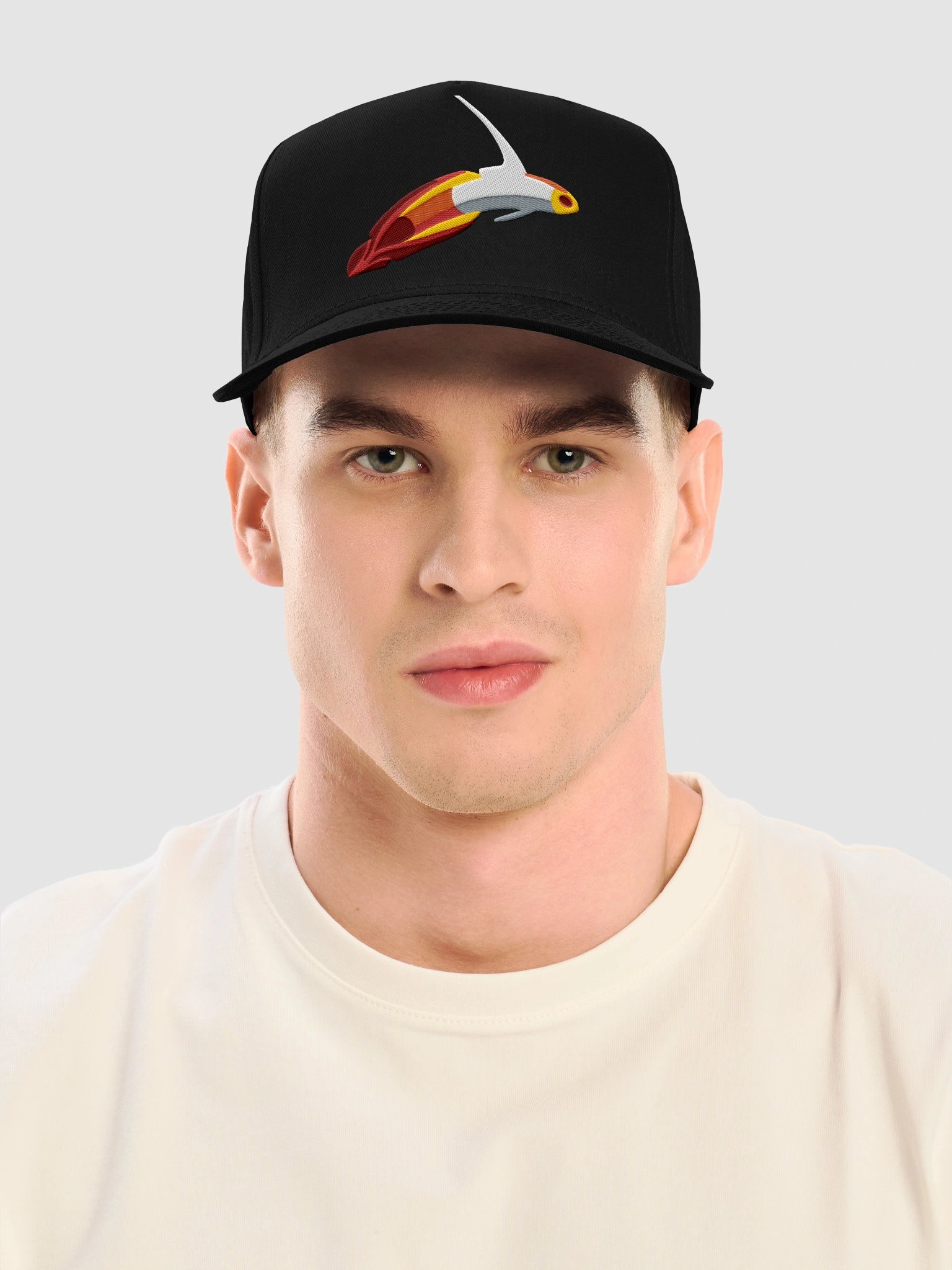 Firefish Goby Embroidered Mid-Profile Baseball Cap | Saltwater Reef Aquarium Fish Hat product image (2)