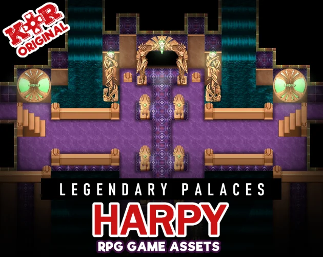 KR Legendary Palaces ~ Harpy Tileset for RPGs product image (1)