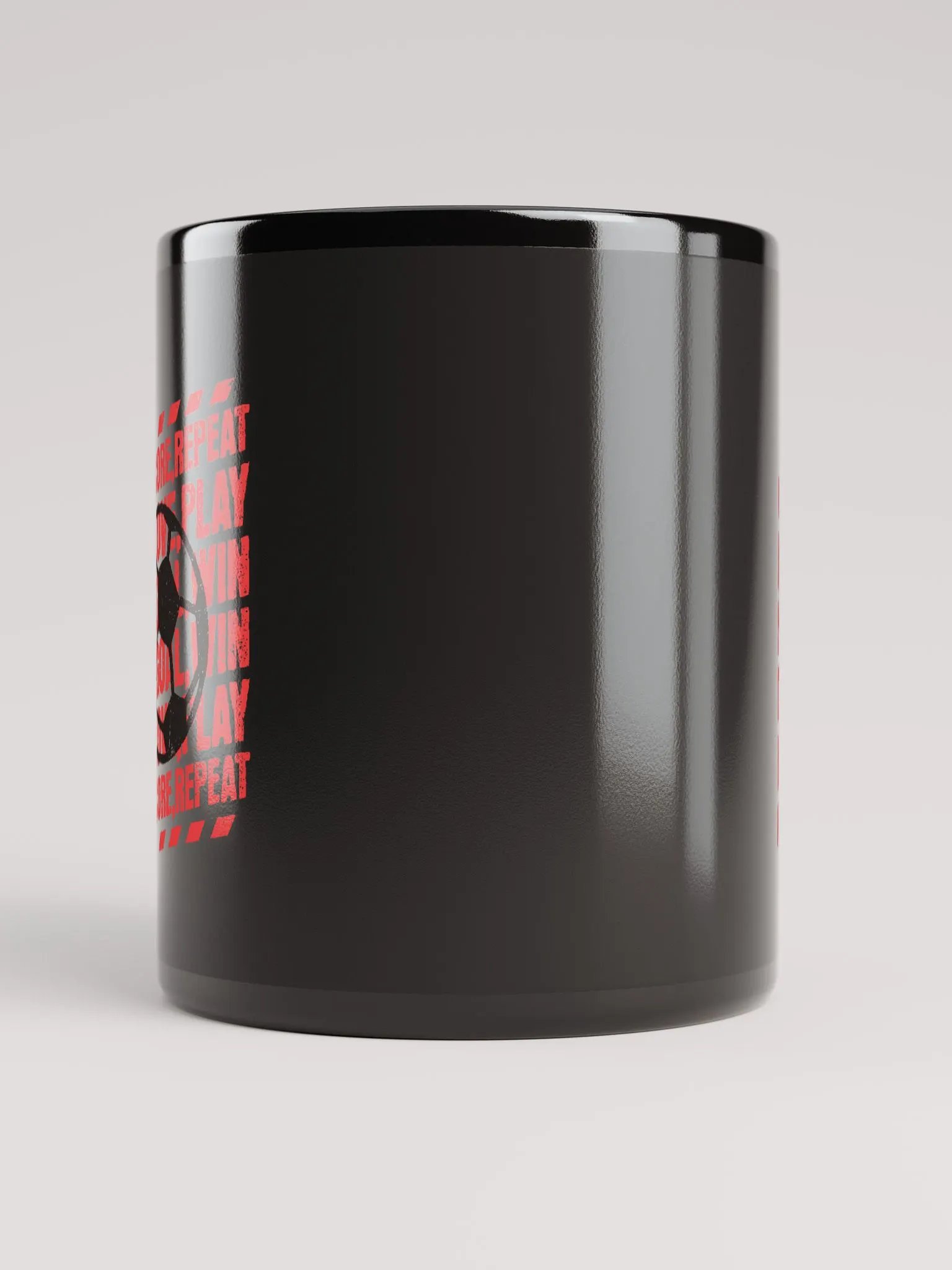 Words of Soccer / Black Mug product image (10)
