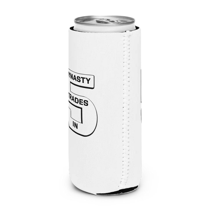 Dynasty Trades in 5 - Koozie (Slim) product image (2)