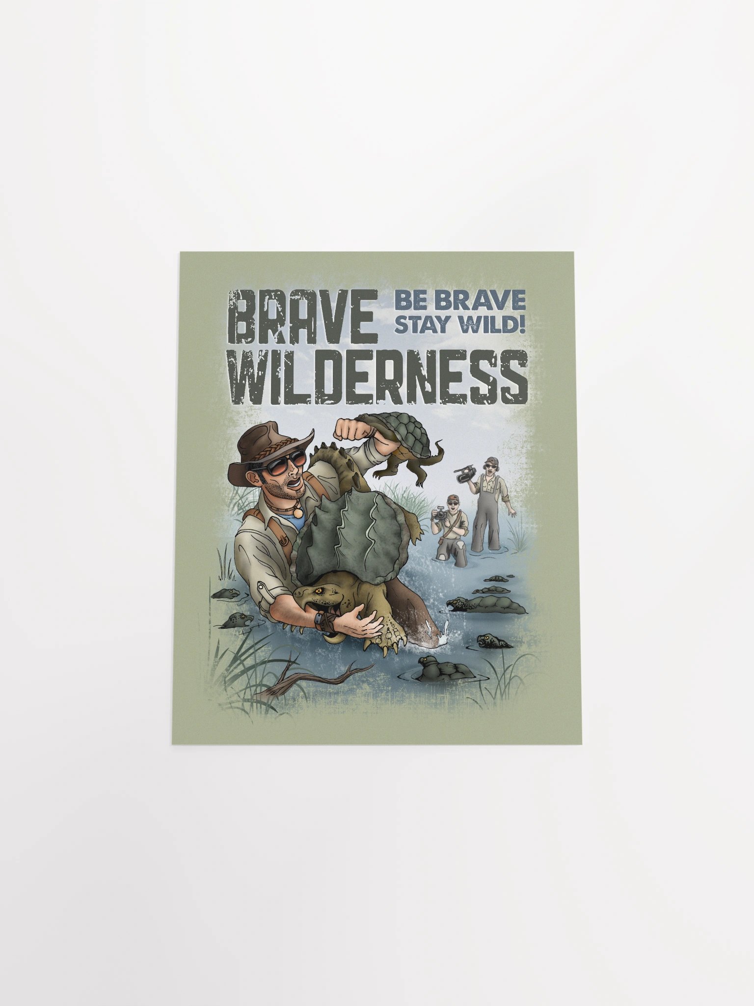 Brave Wilderness Swamp Poster product image (4)