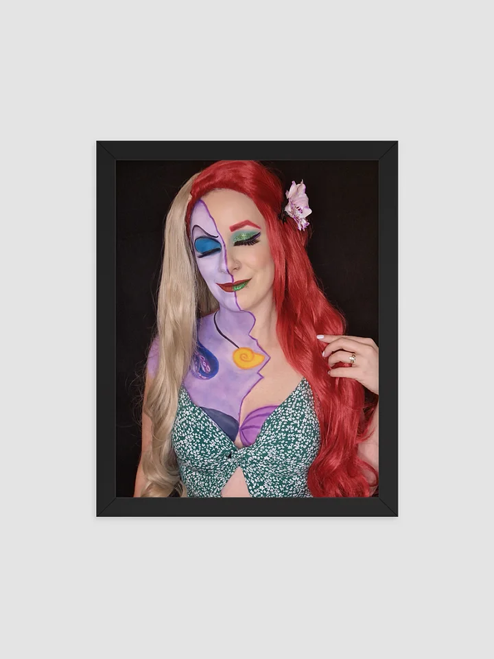 Ariel/Ursula Inspired - The Little Mermaid - Framed High-Quality Matte Poster product image (1)