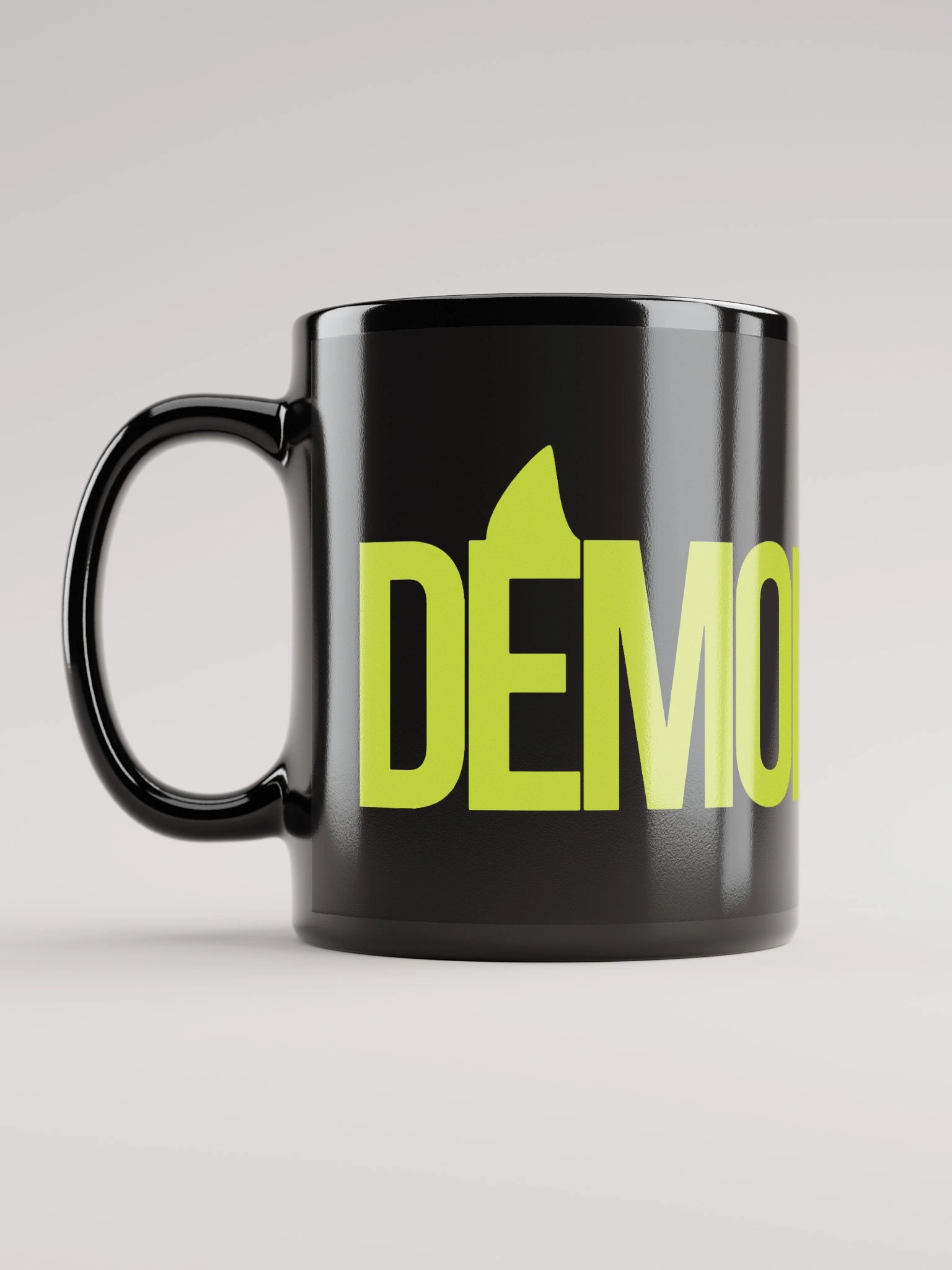 Demon Mode Black/Lime Mug product image (12)