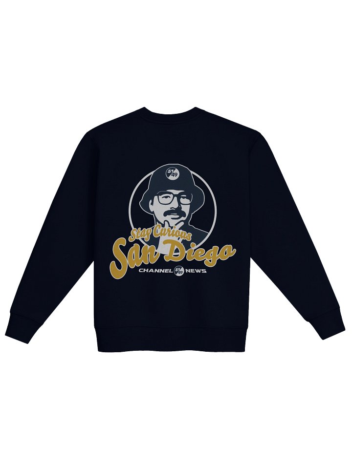 51/49 News Team - "Stay Curious San Diego" Crewneck product image (2)