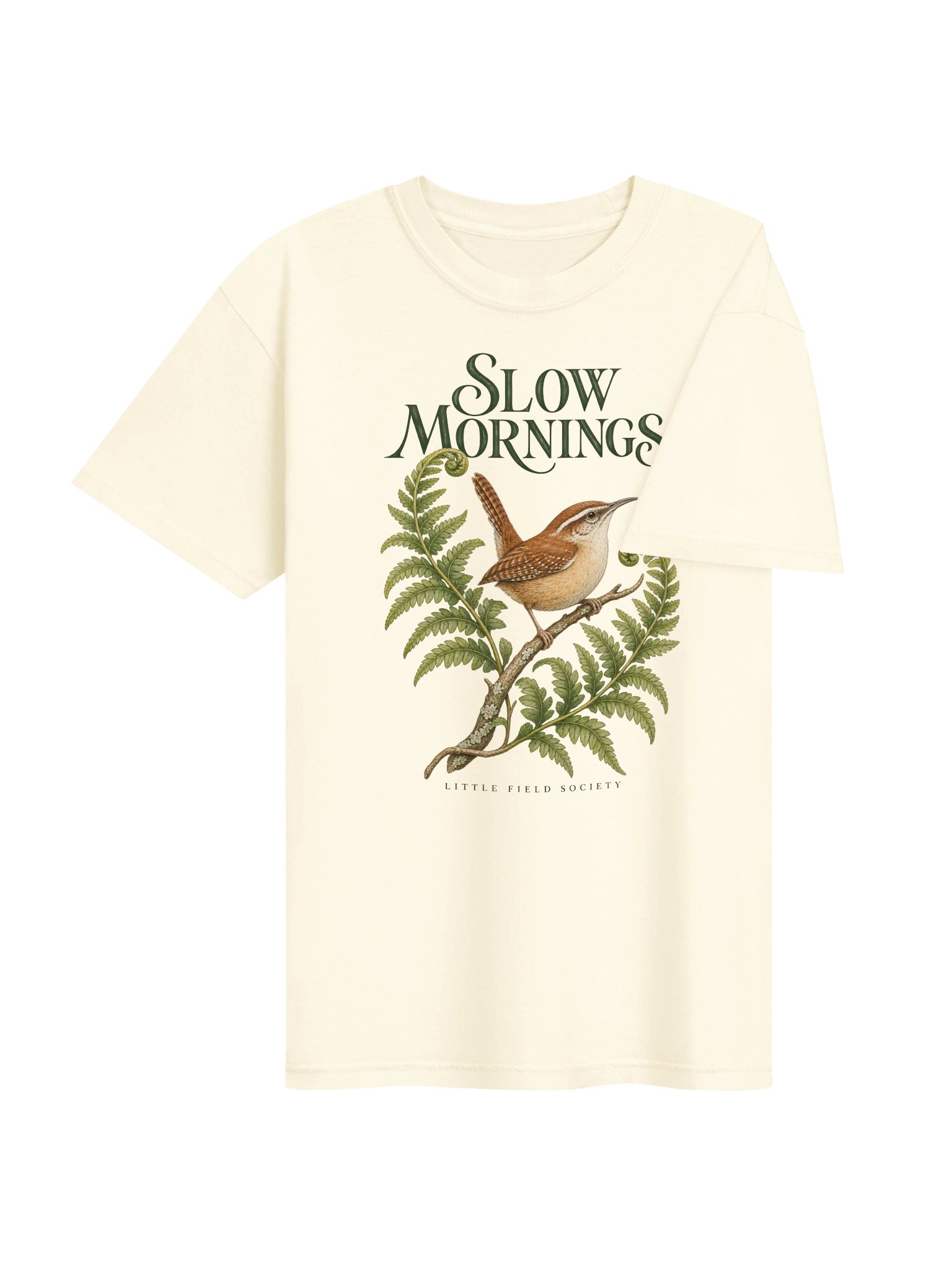 Slow Mornings — Wren & Fern T-Shirt product image (5)