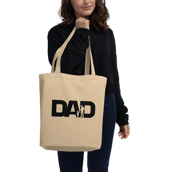 Dad Son Organic Canvas Tote Bag product image (2)