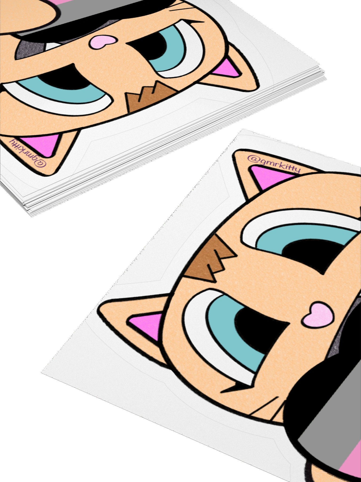 Polygender Pride Kitty Sticker product image (11)