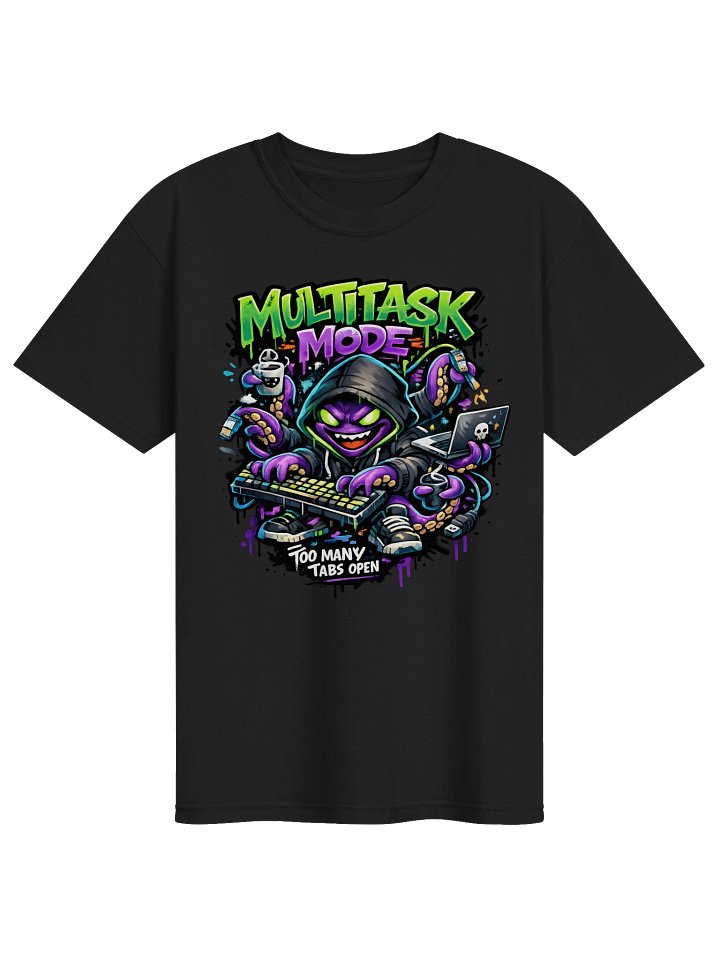 MULTITASK MODE GRAPHIC T-SHIRT