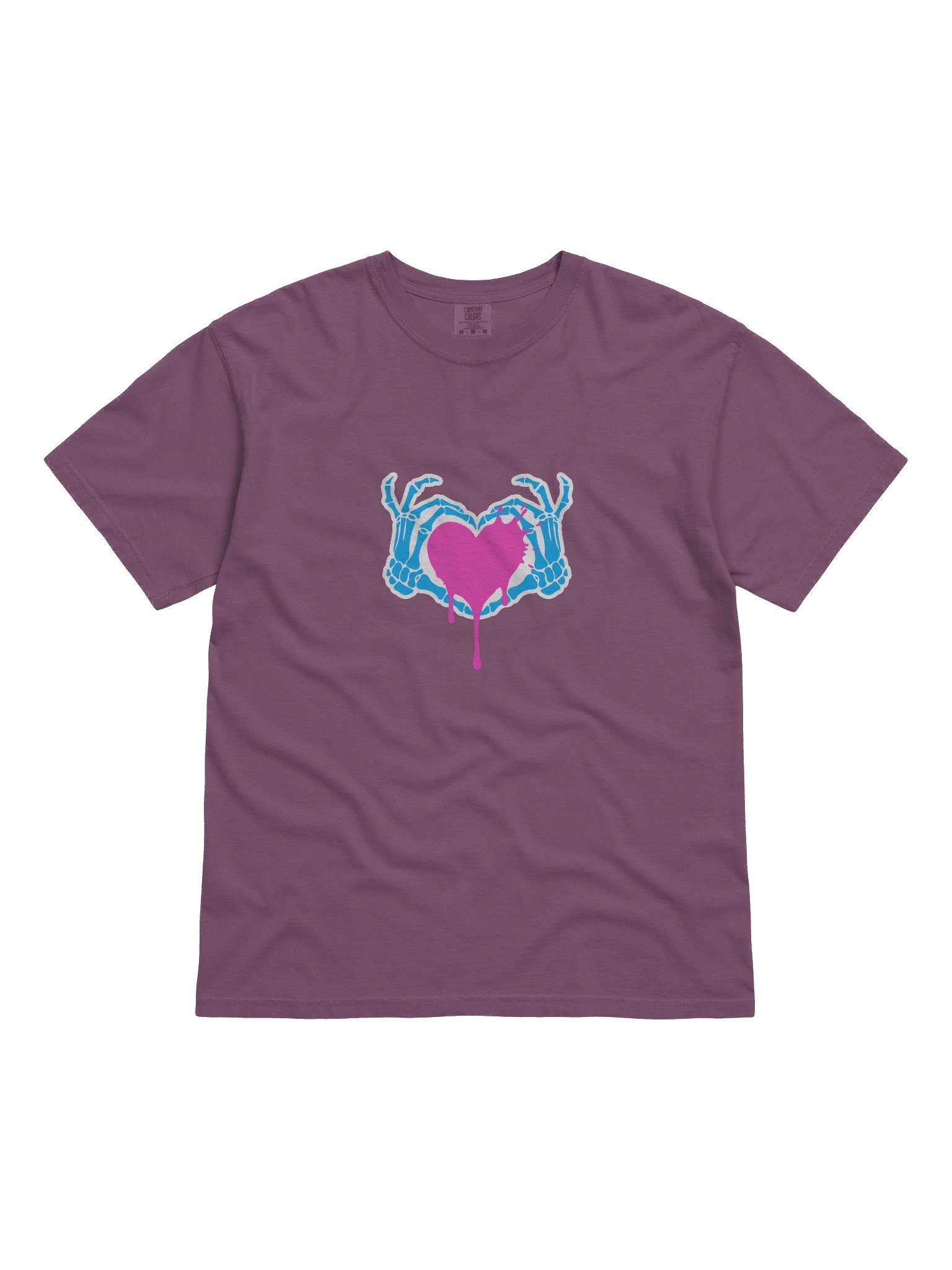 Heart Drip & Bones Hand Heart Tee product image (16)
