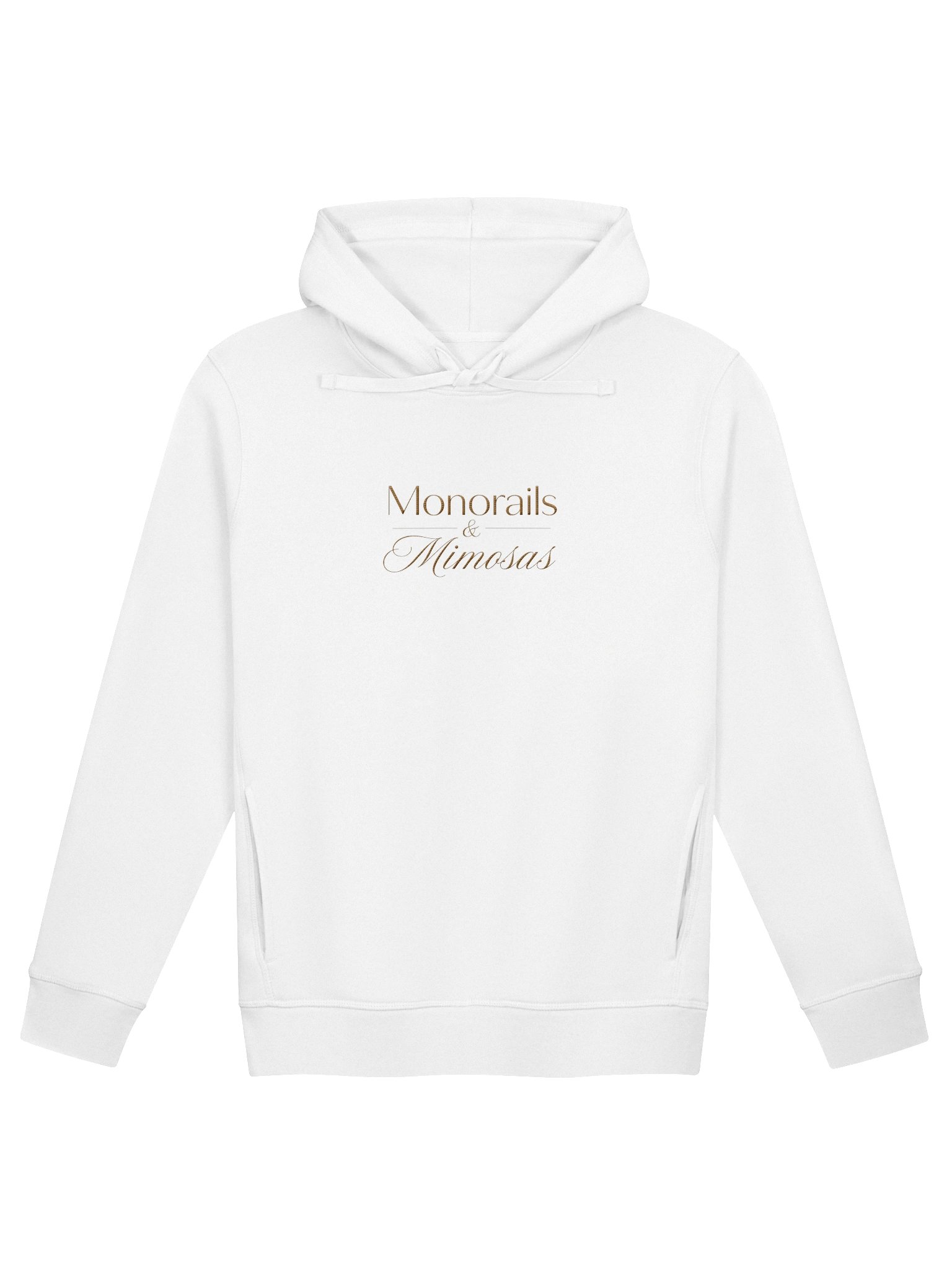 Monorails & Mimosas Hoodie White product image (1)