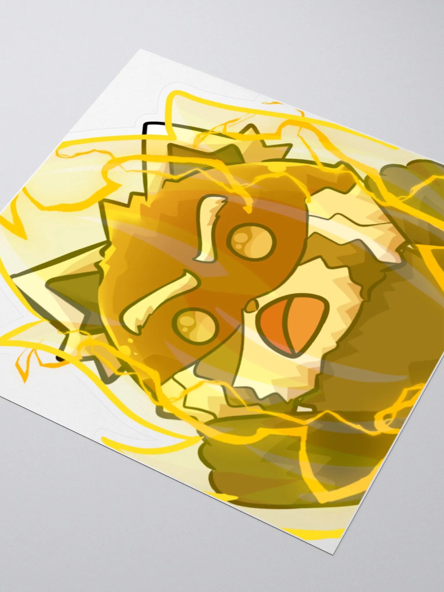 Firey Rage Sticker product image (9)