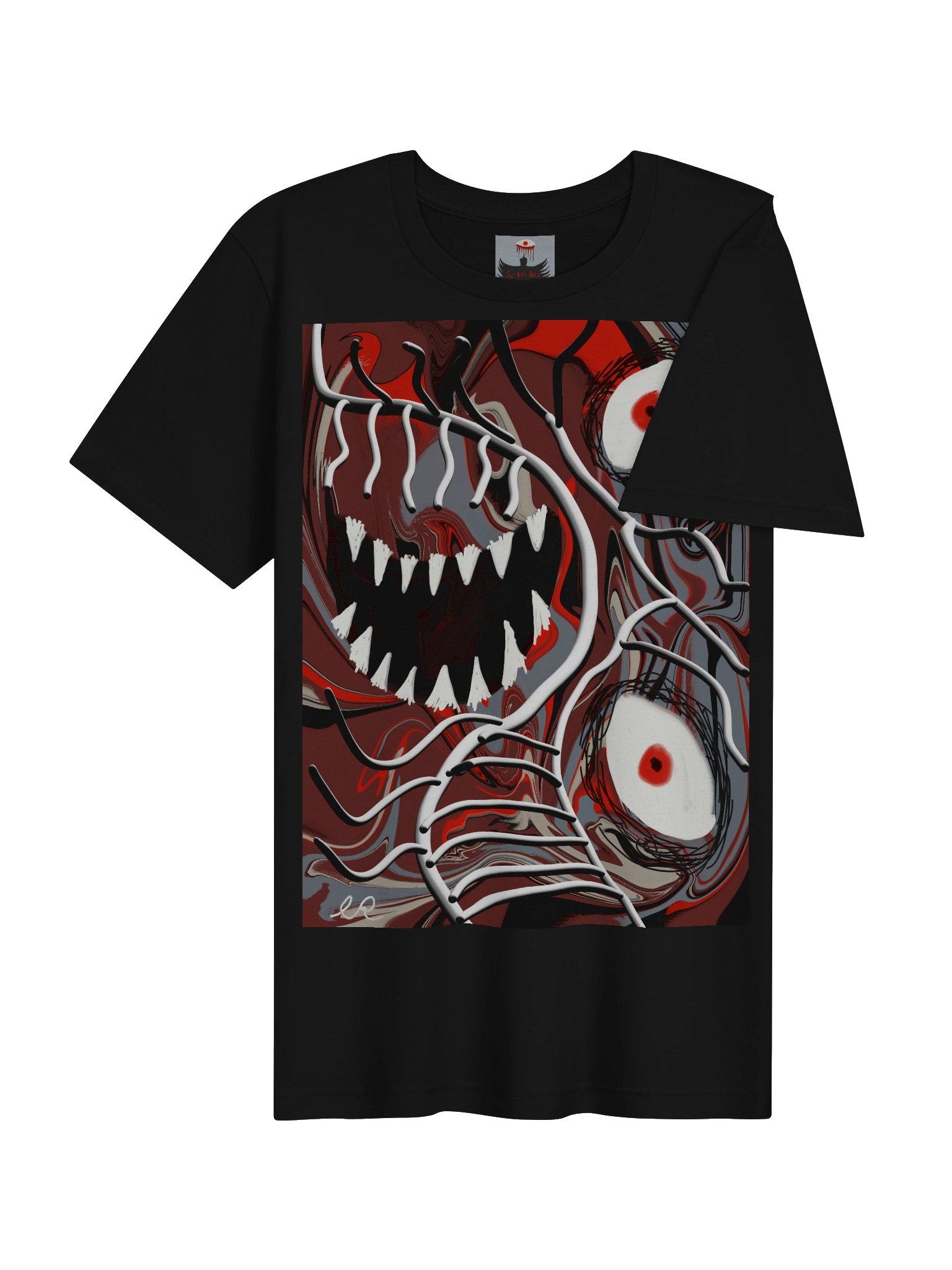 Red-Eyed Horror Monster Tee product image (4)