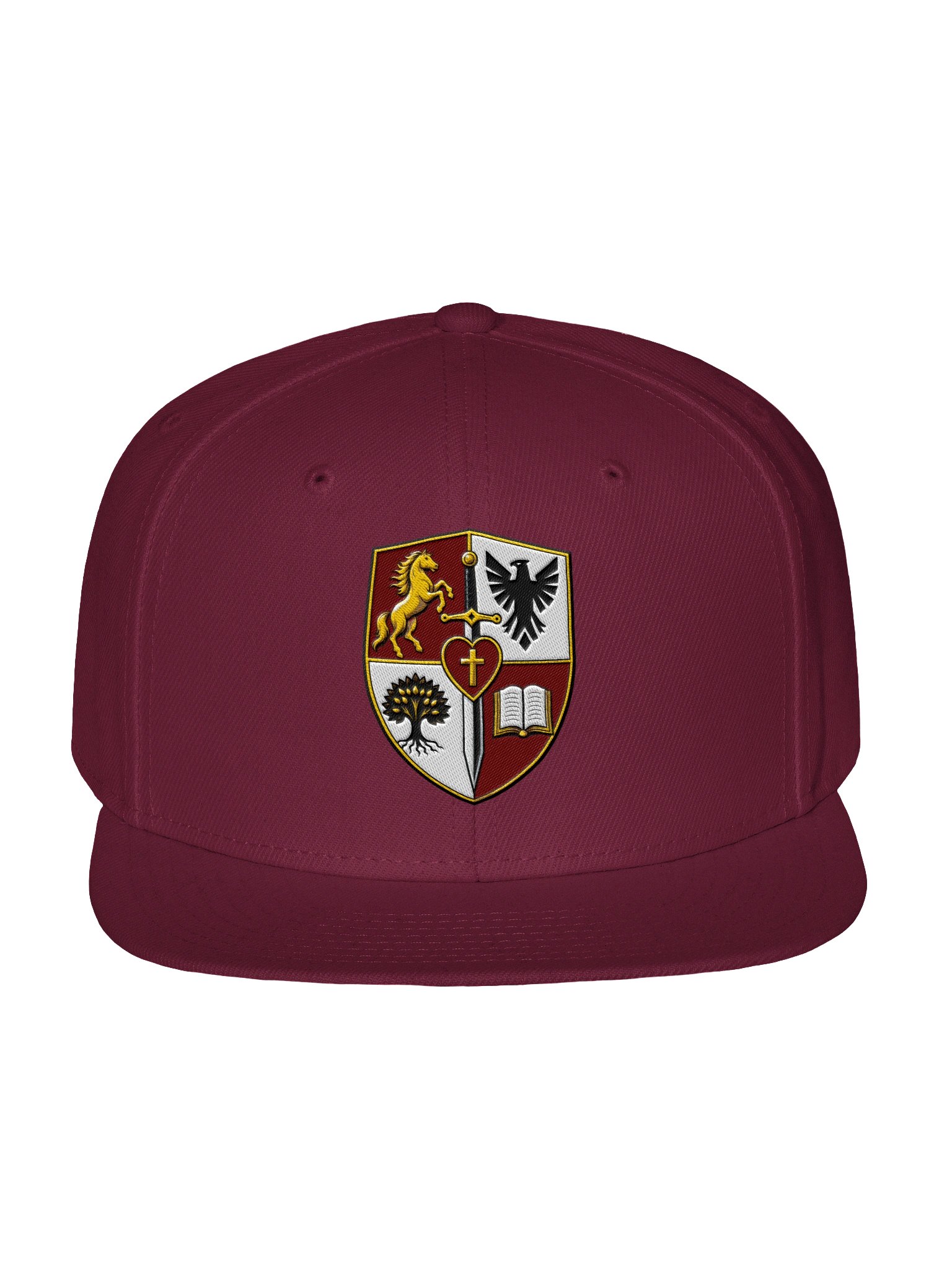 Heraldic Crest Snapback Cap product image (1)