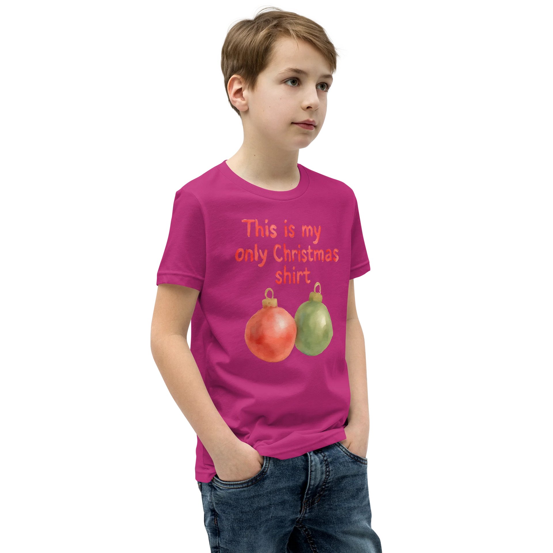kids version of my only christmas shirt product image (27)