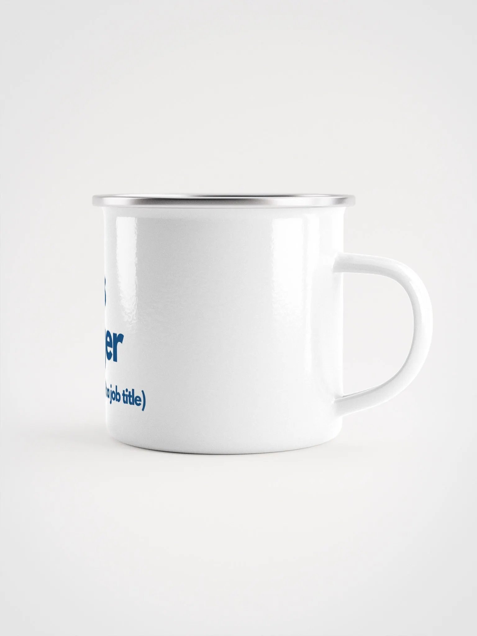 Crisis Manager Enamel Mug product image (3)