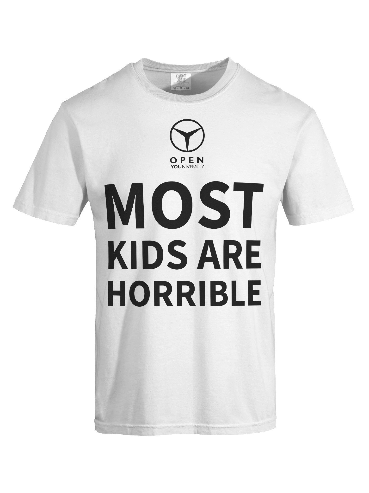 MOST KIDS ARE HORRIBLE - White Version product image (1)