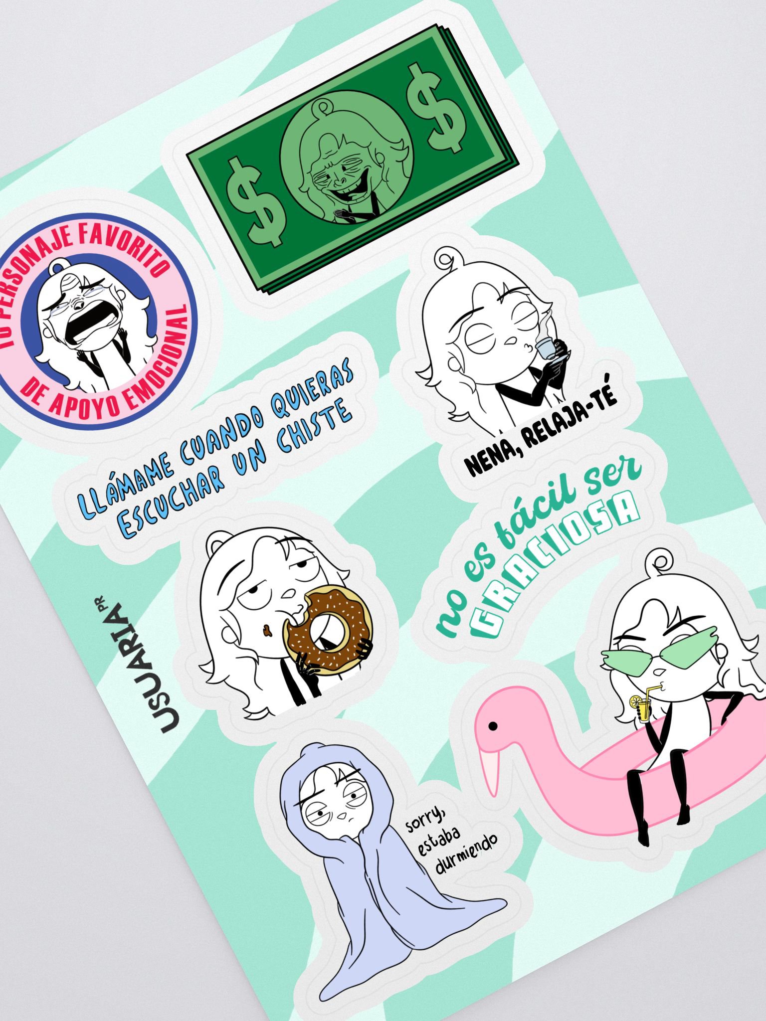 Usuariapr Sticker Sheet 1 product image (1)