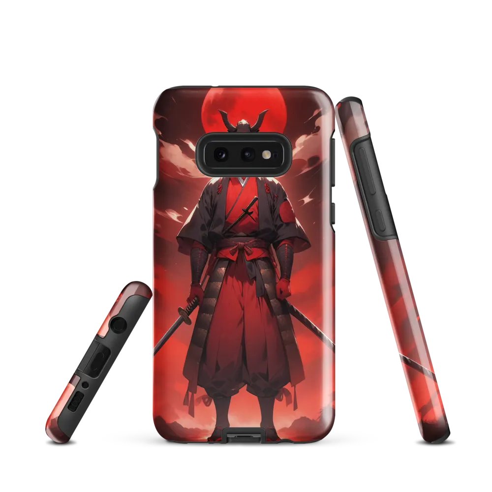 Samurai of the Crimson Moon Samsung Tough Case – Striking Warrior Art product image (2)
