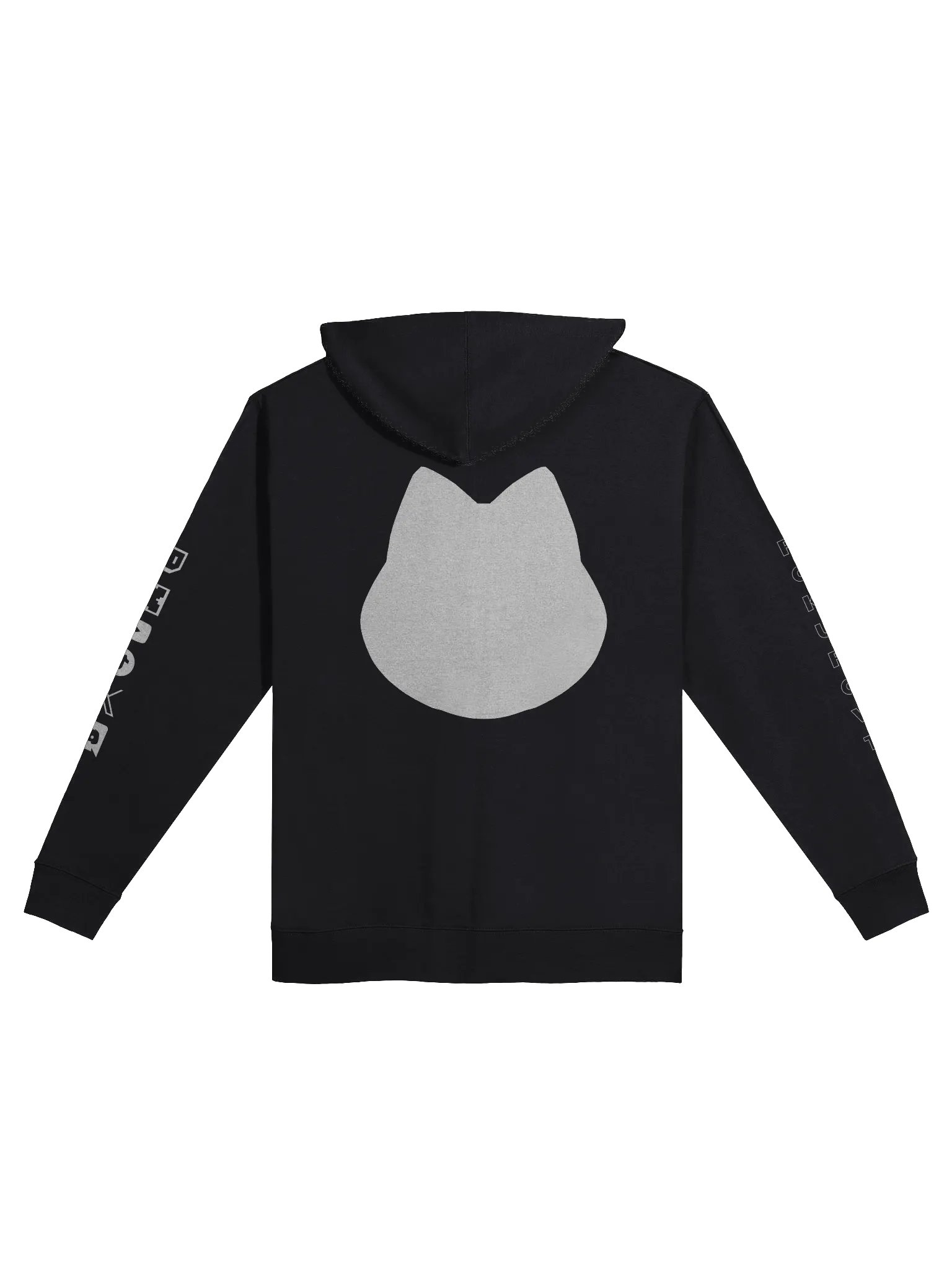 White Logo Zip Up Hoodie product image (2)