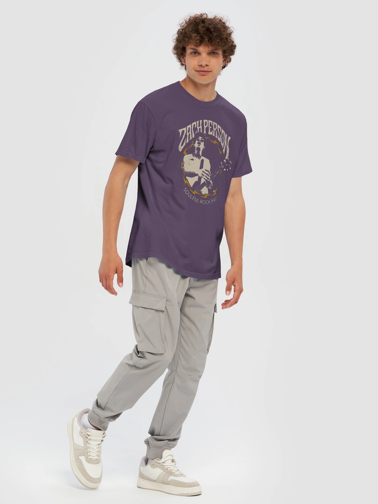 Soulful Rock N Roll Tee (Purple) product image (7)