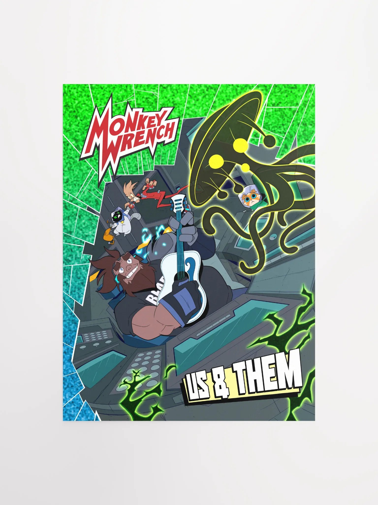 Monkey Wrench - Us & Them poster product image (1)