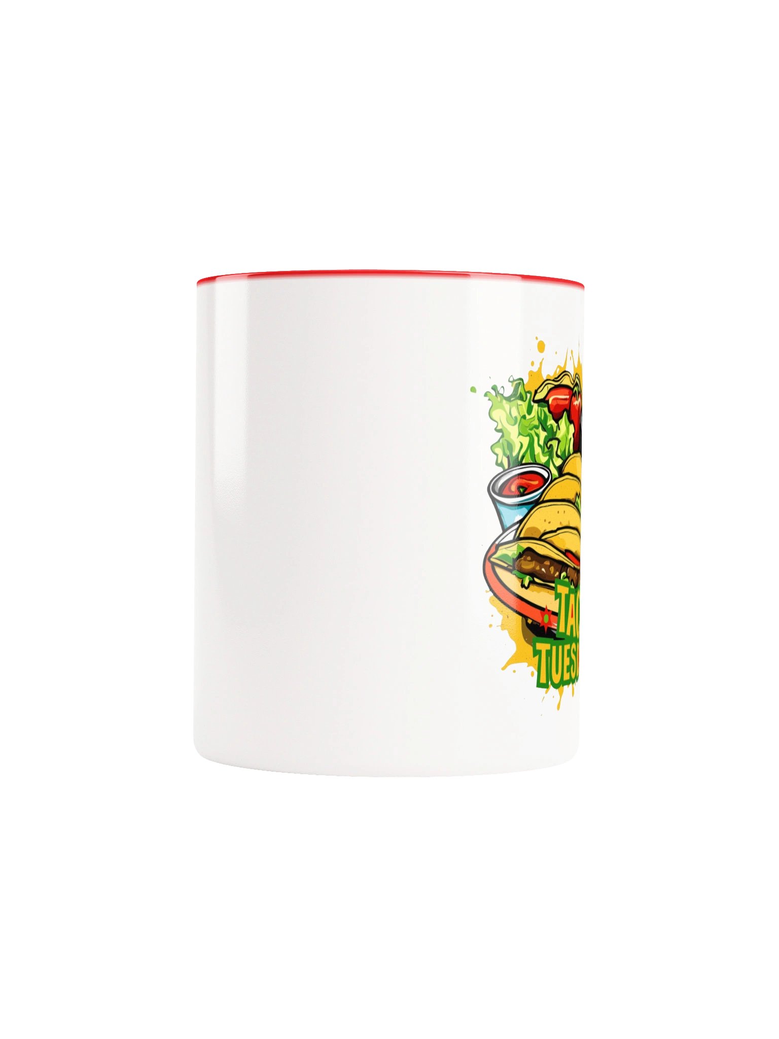 Taco Tuesday | Colorful Artistic Coffee Mug | 11 oz & 15 oz product image (4)