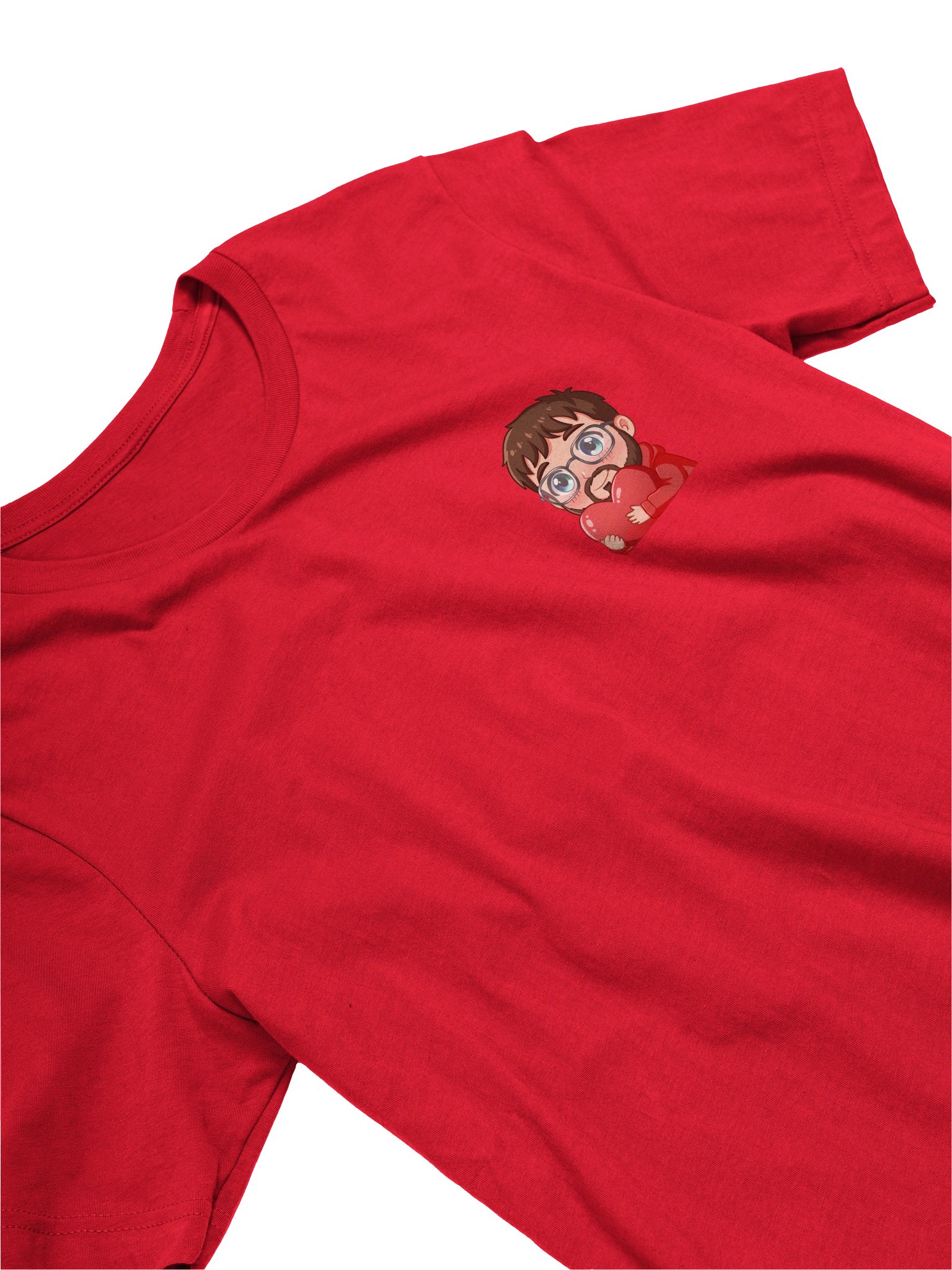 DitisnietJeff Love Emote | Bella+Canvas Supersoft T-Shirt product image (63)
