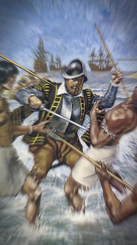 The Battle of Mactan (1521): When an Indigenous warrior defeated a global explorer 🗡️

Ferdinand Magellan thought he was unst...