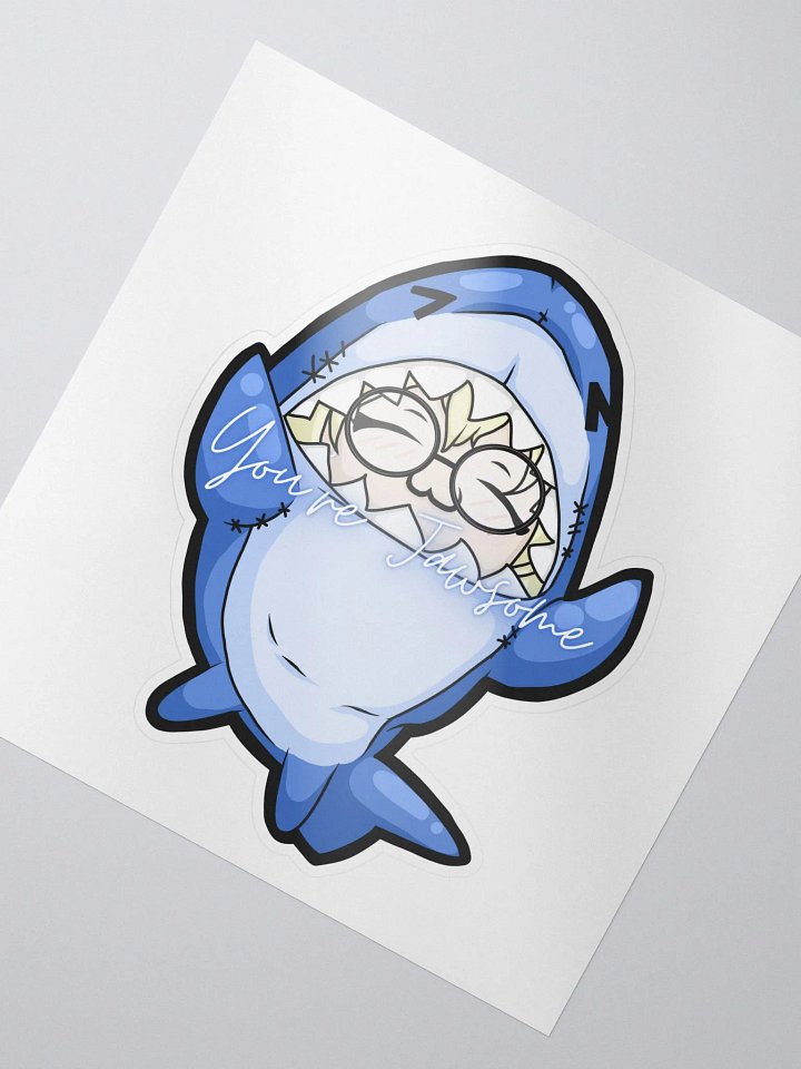 Youre Jawsome Kiss Sticker product image (2)