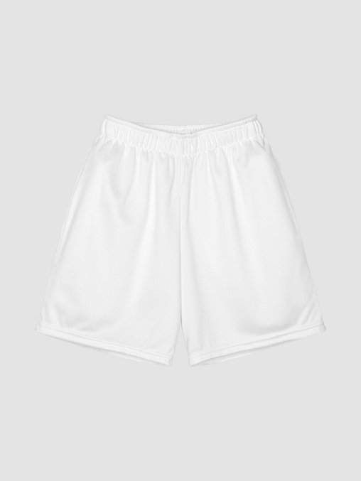 Photo showing All-Over Print Youth Recycled Mesh Shorts