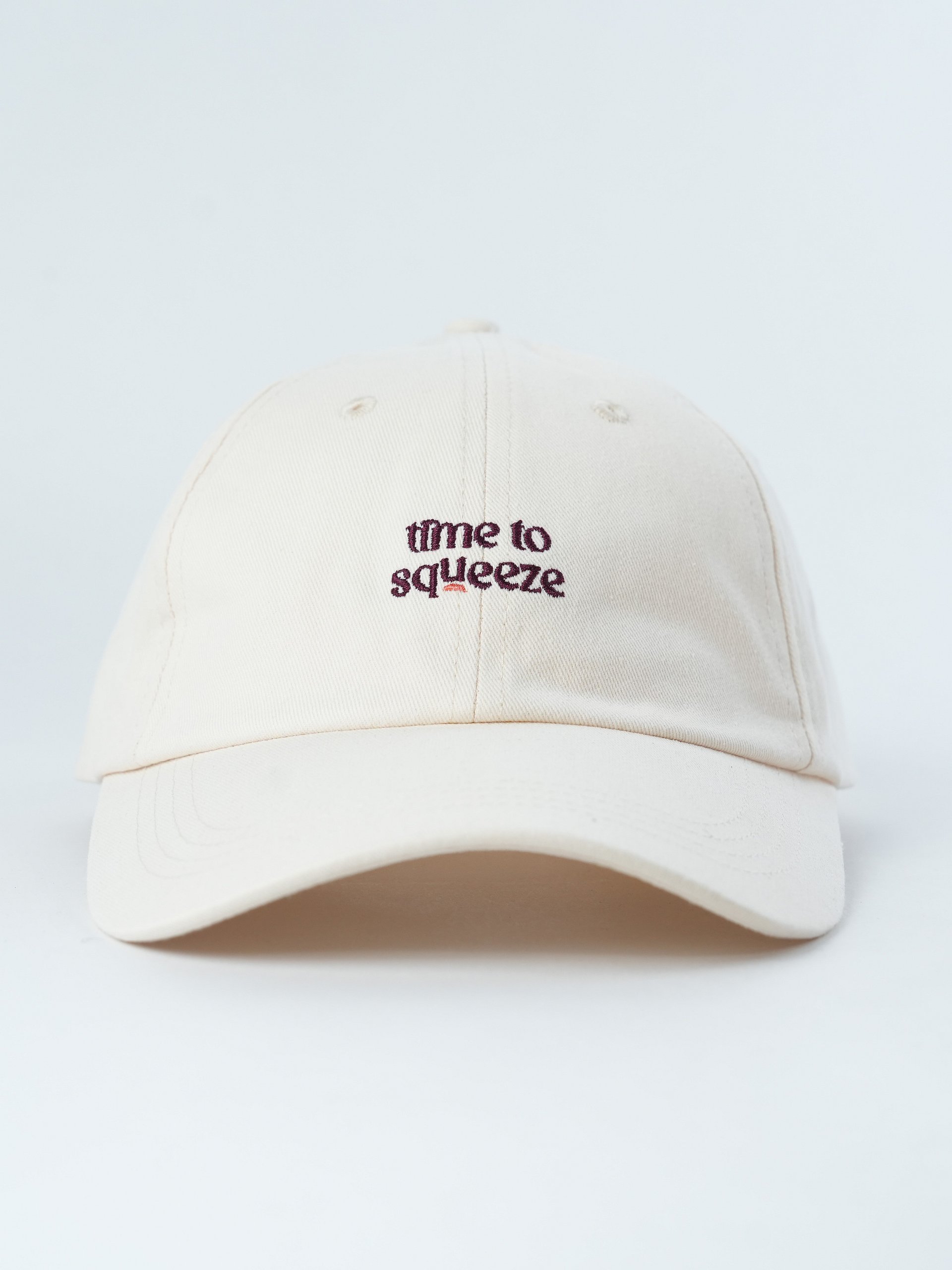 Time to Squeeze Dad Hat (Cream) product image (1)