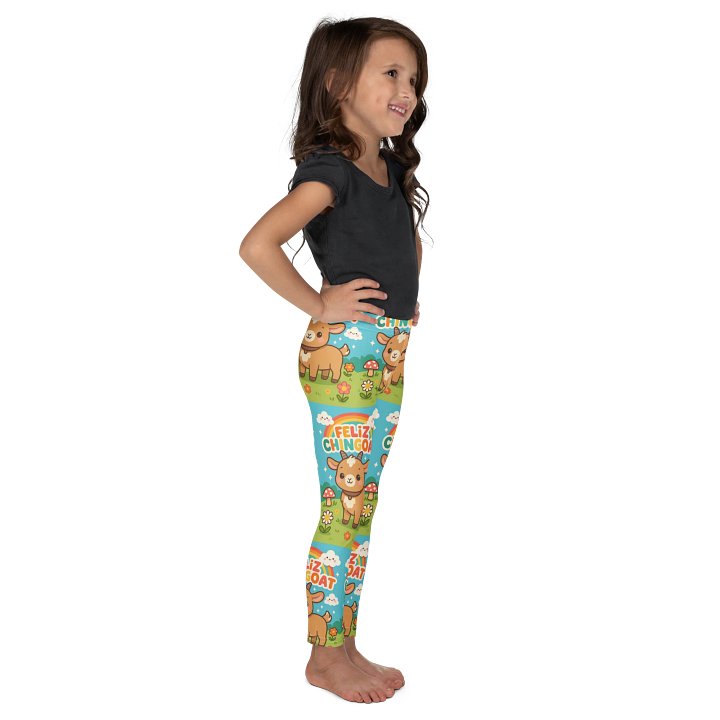 Feliz Chingoat all-over print -Kids size- leggings product image (2)
