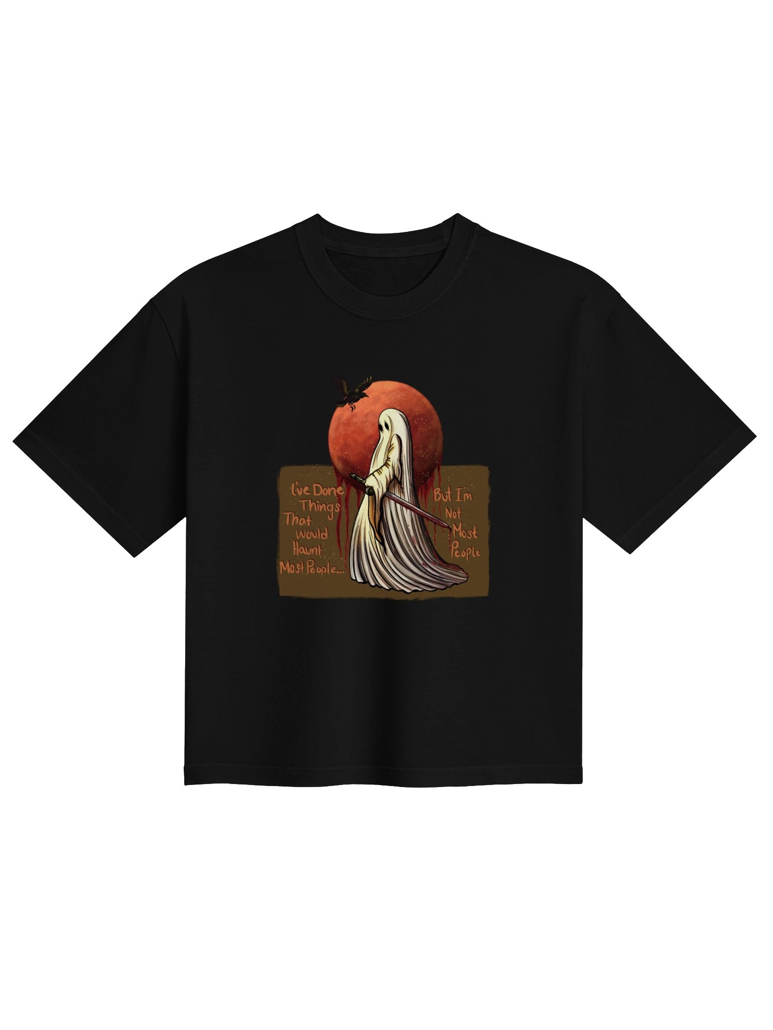 "Cold Blooded" Spooky Boxy Tee product image (1)