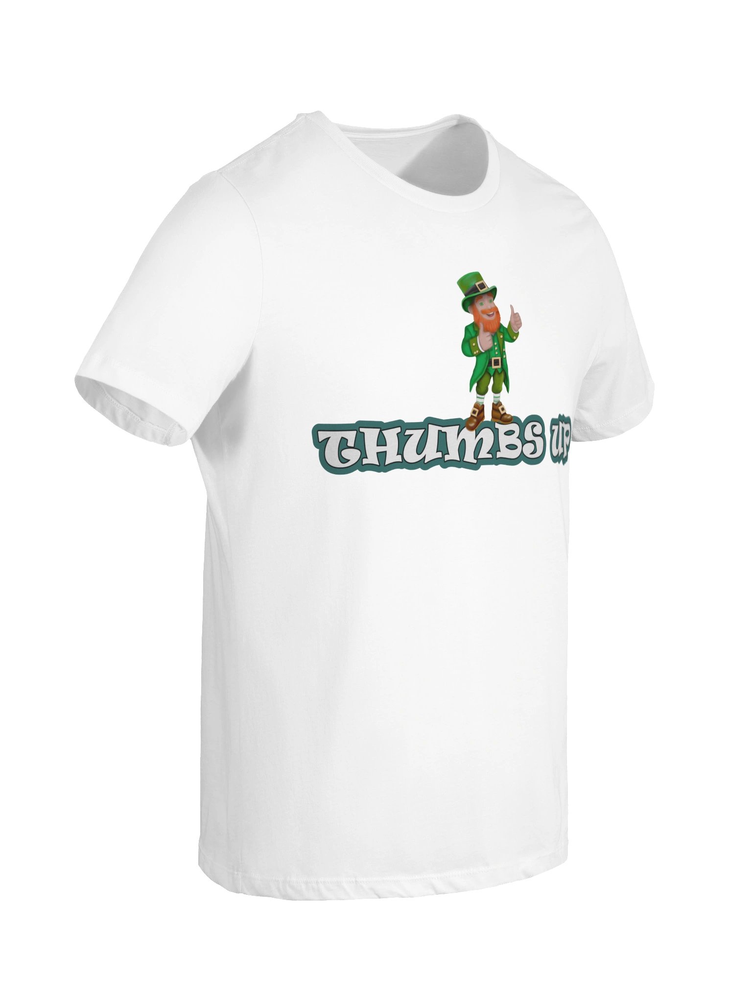 Leprechaun "THUMBS UP" T-Shirt. Women's Bella+Canvas Supersoft Relaxed-fit T-Shirt product image (5)