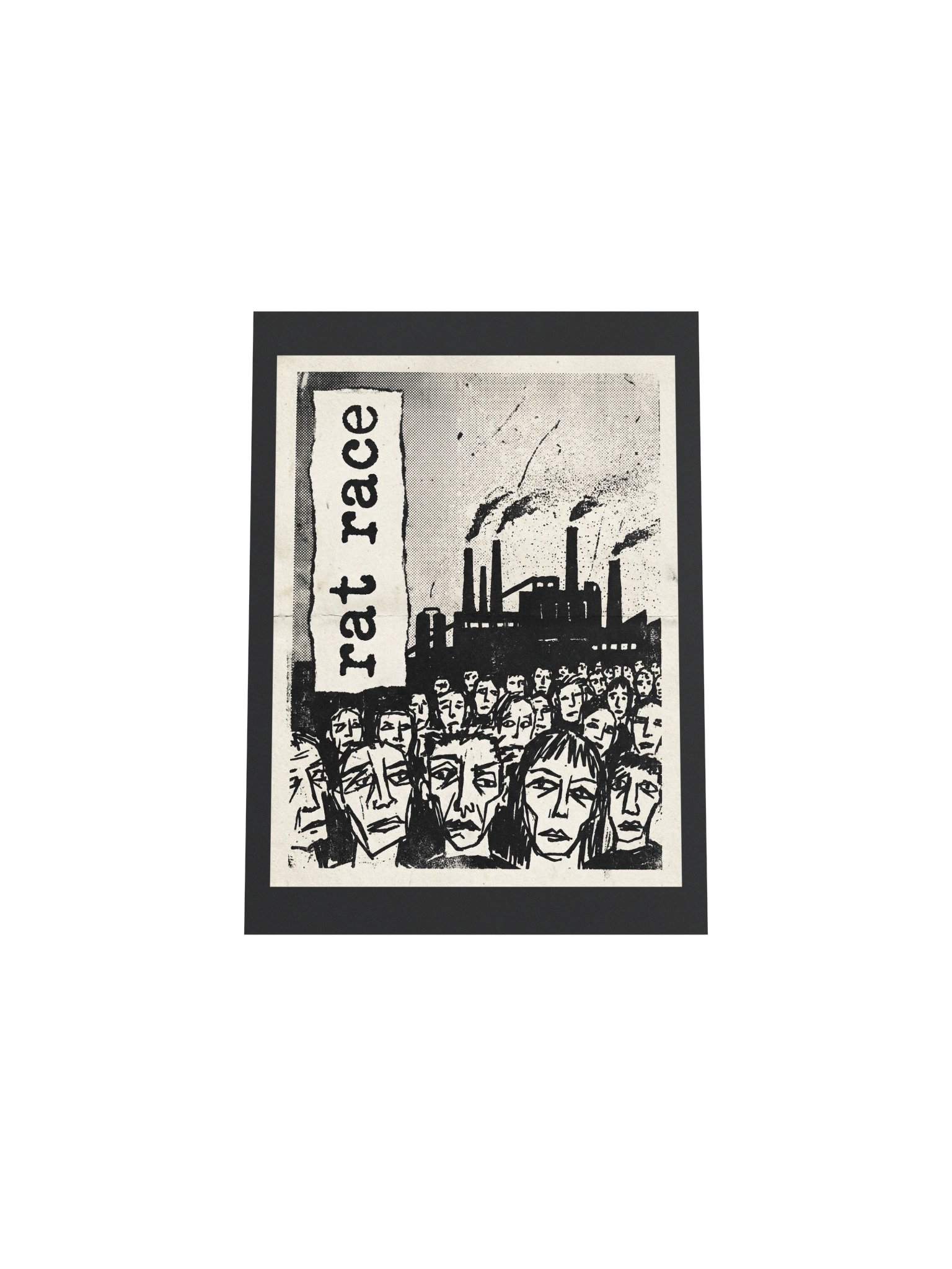 Rat Race Industrial Protest Poster product image (19)