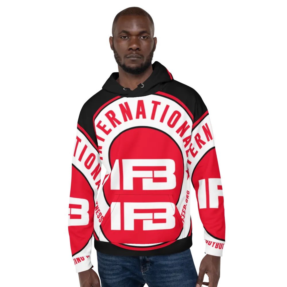 IFBNewsfeed.Org's All-Over Print Recycled Unisex Hoodie product image (6)