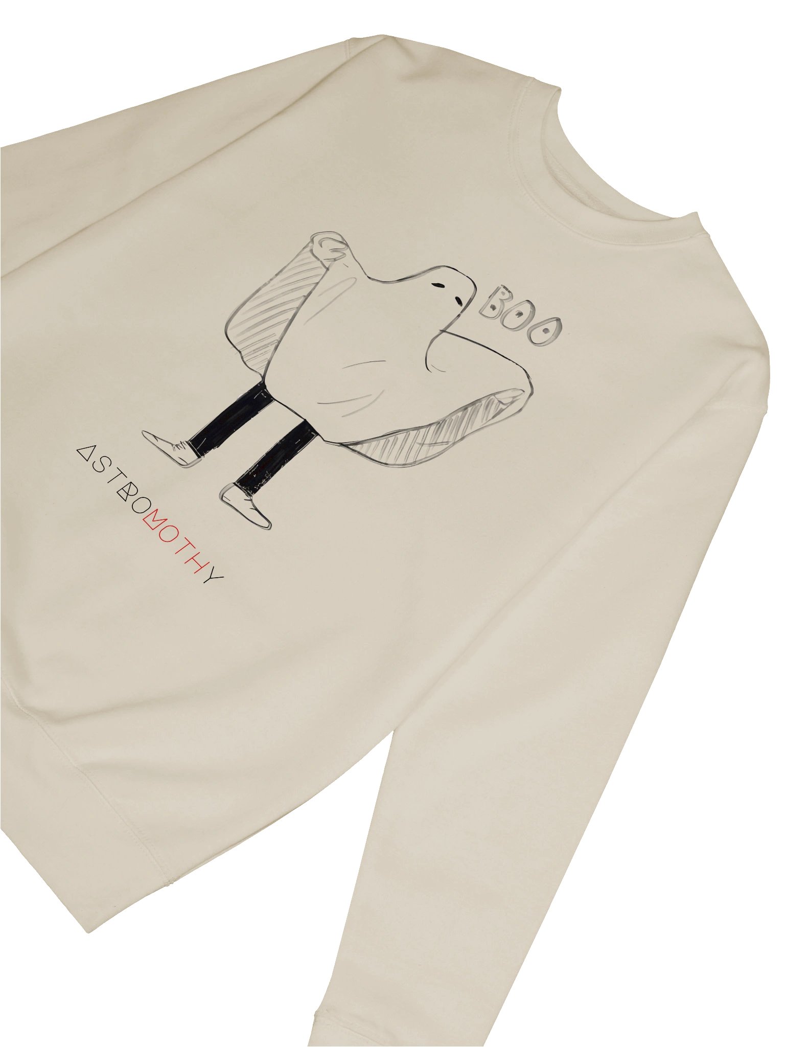 Poorly Drawn Ghost Crewneck product image (12)