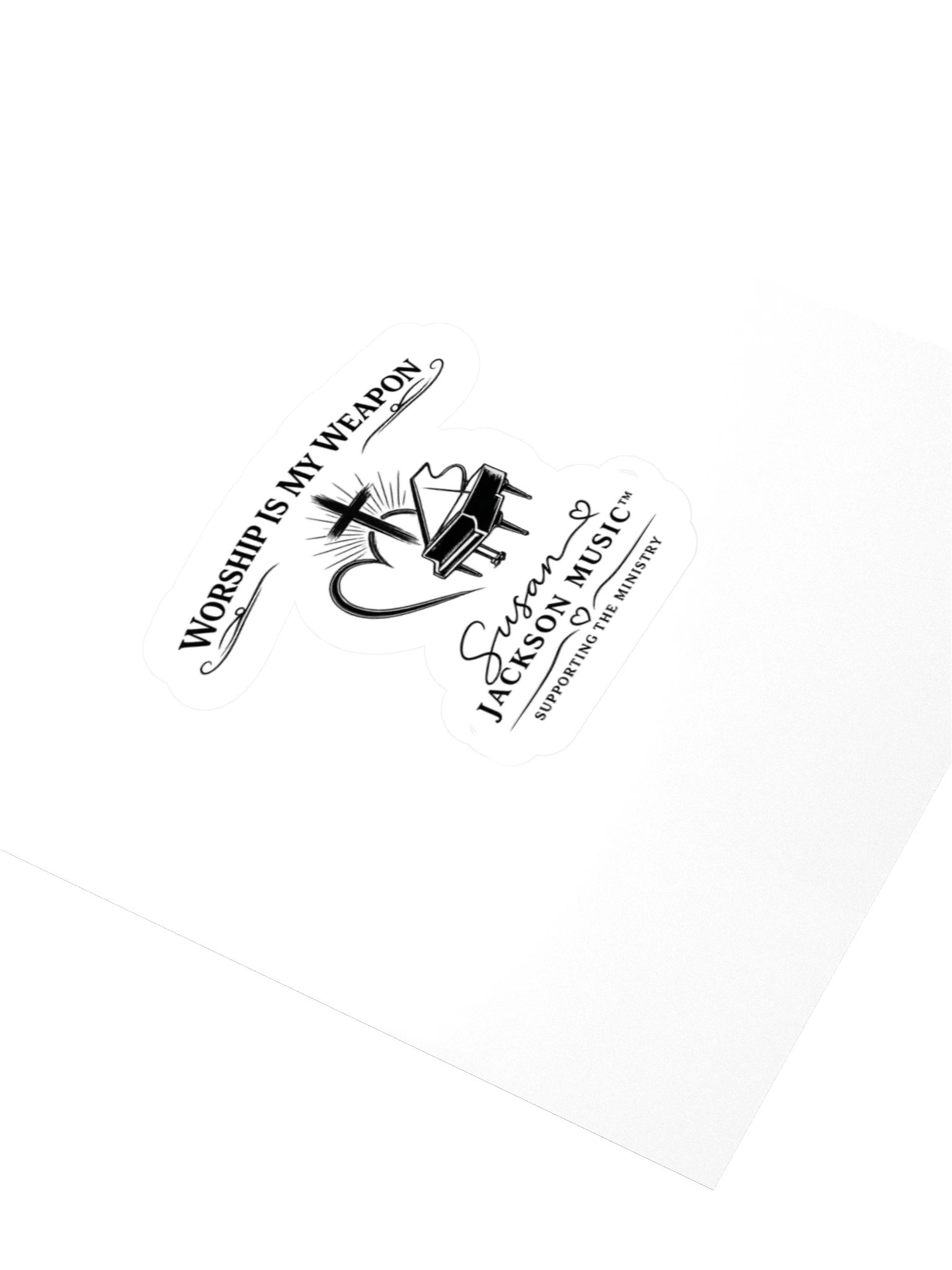 Worship Is My Weapon Sticker product image (3)