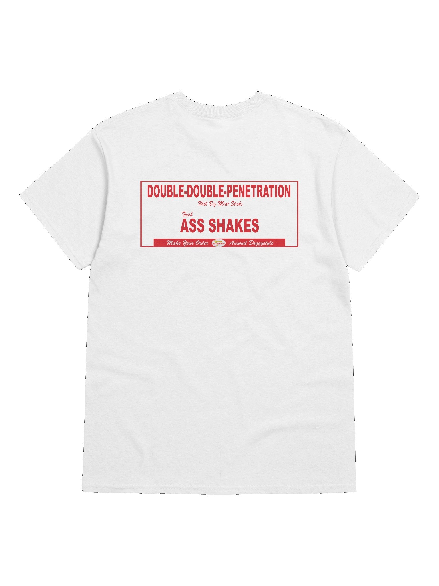 Eat Her Out Restaurant Parody Tee (white) product image (2)