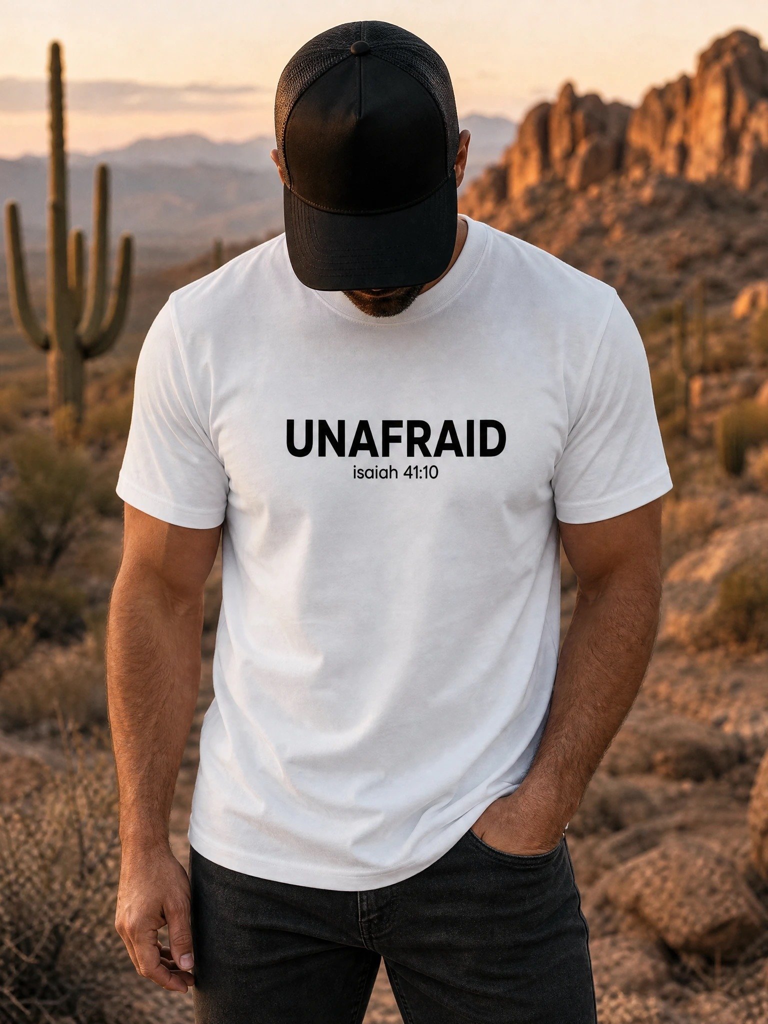 UNAFRAID White OG Shirt product image (2)