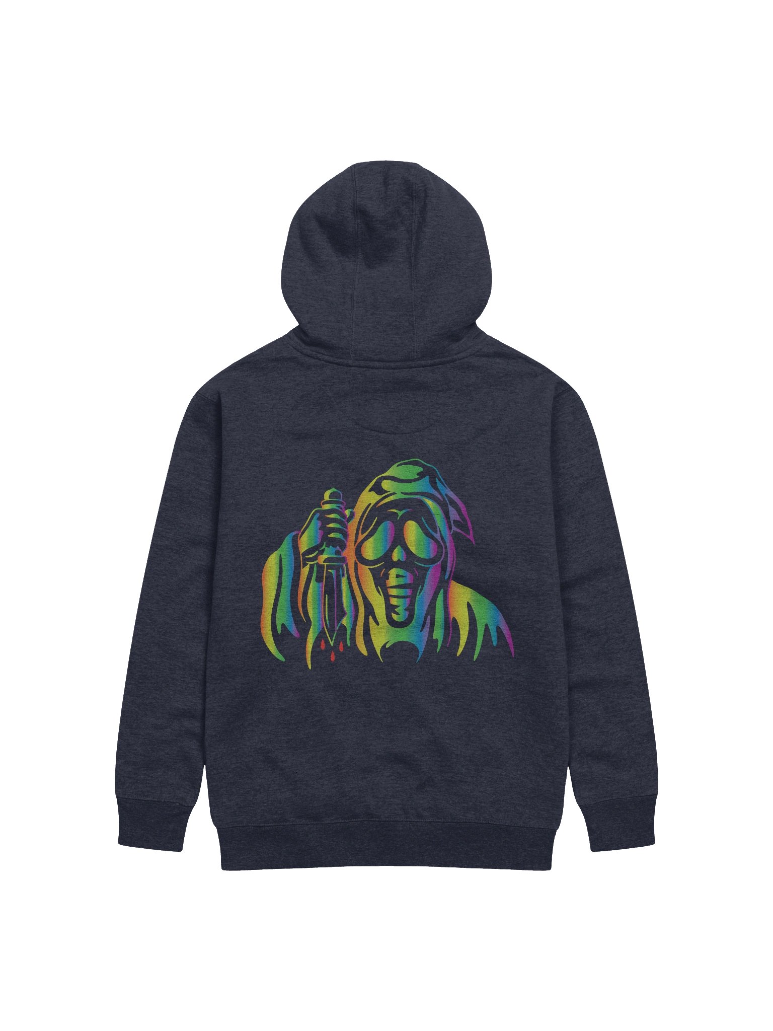 Rainbow Ghost Hoodie - Dark Colors product image (8)
