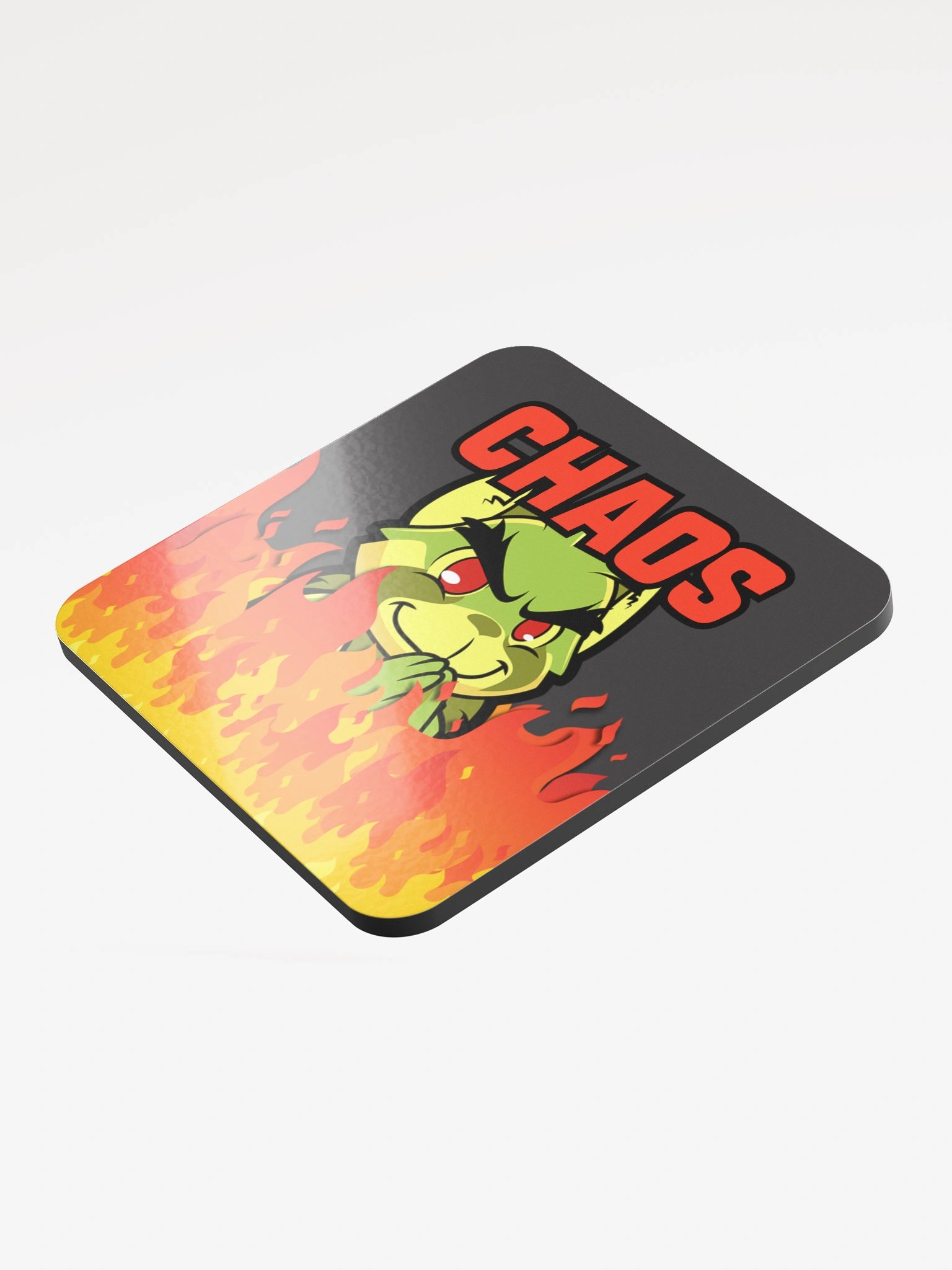Chaos - Glossed Cork Coaster product image (3)